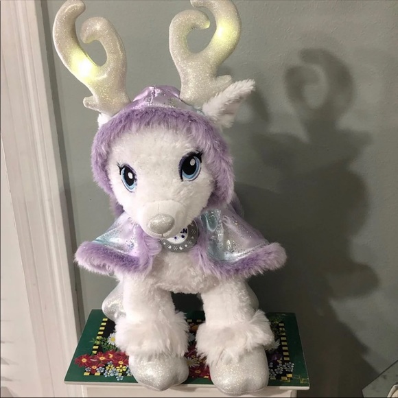 Build a Bear Holiday GLISTEN Reindeer Retired2015 - Picture 3 of 10